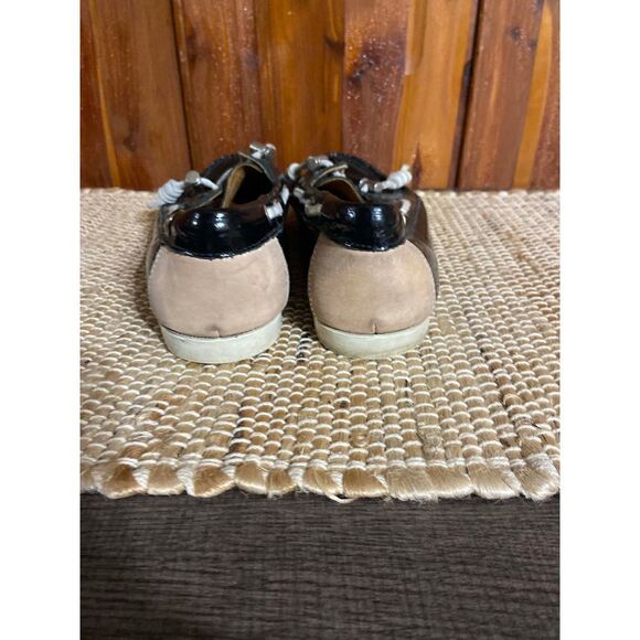 Hunter boots slip on patent leather boat deck shoes size 7.5 - Picture 4 of 11